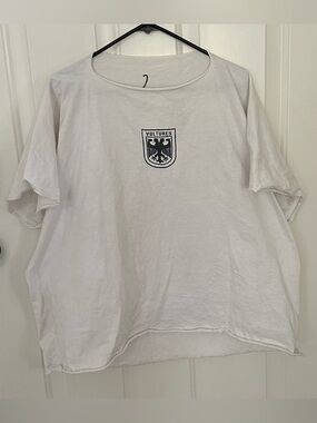 YZY Yeezy YE Vultures Kanye West Gosha Graphic Box Oversized Tee T-Shirt Sz 2